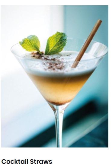 Cocktail straws